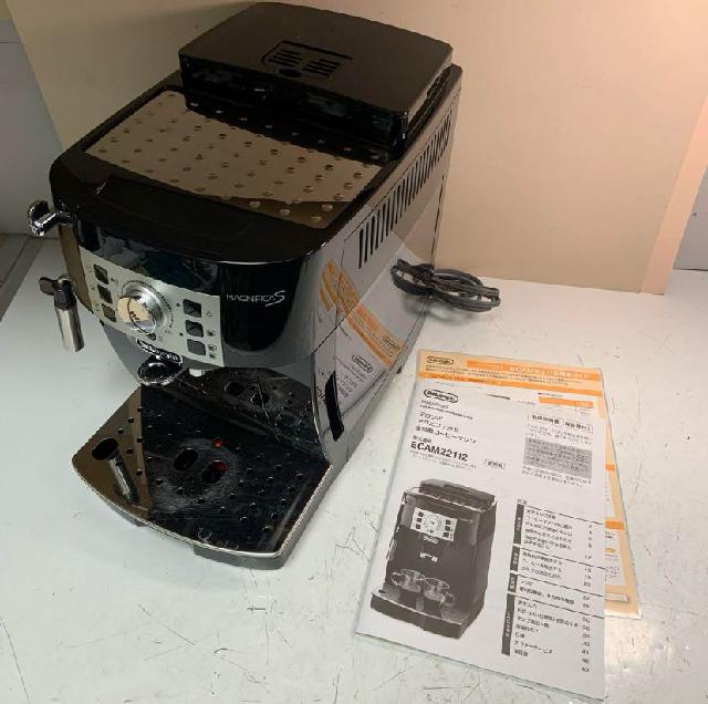9/12 DeLonghi 全自動コーヒーマシン ECAM22112B