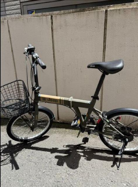 Jeep 折りたたみ自転車 オリーブグリーン Jeep 折りたたみ自転車 オリーブグリーン （ 自転車車体）の買取価格