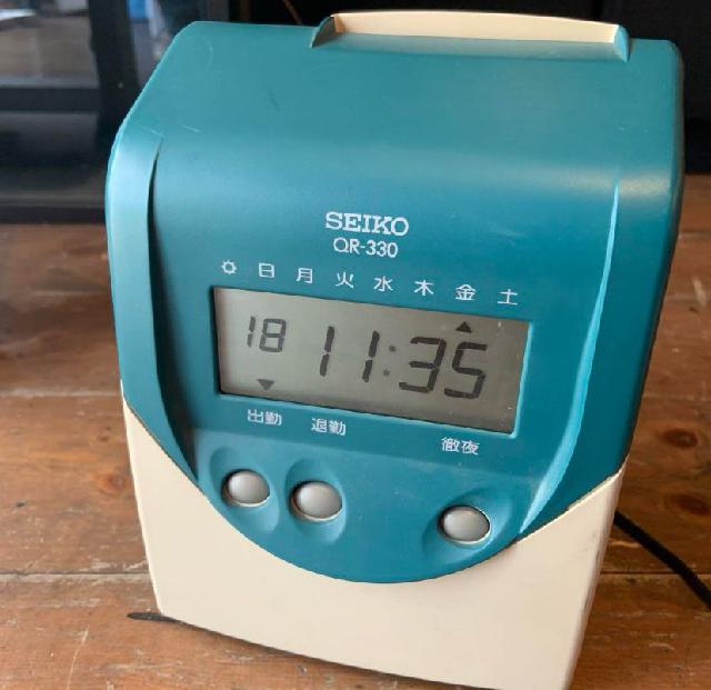 SEIKO QR-330 タイムレコーダー （ その他業務用事務機器）の買取価格