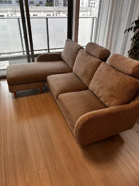 大塚家具　CAS-D ソファ　幅199cm 3人掛けソファ　オットマン付き 大塚家具 CAS-D ソファ 幅199cm 3人掛けソファ オットマン付き