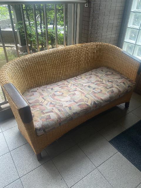 CASABLANCA カサブランカ ラタンソファ 2人がけソファ アジアン家具