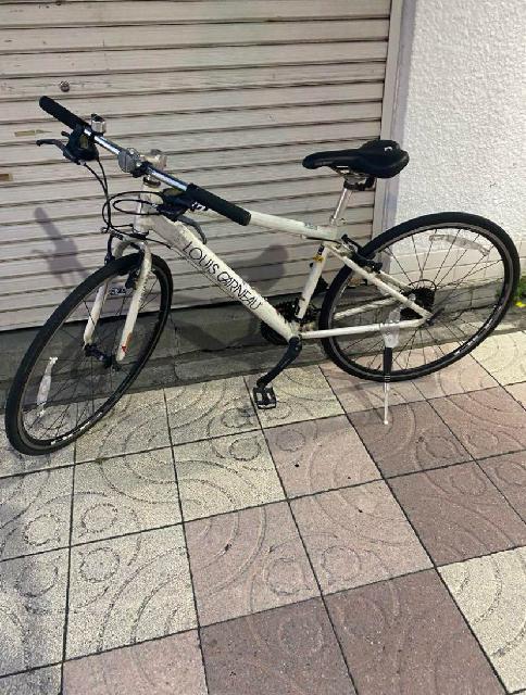 ルイガノ クロスバイク LGS-L9 白 自転車 スポーツサイクル