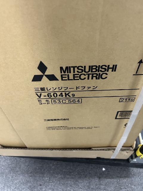 新品　深形標準タイプ V-604K9 レンジフードファン用側板P-3220KP2