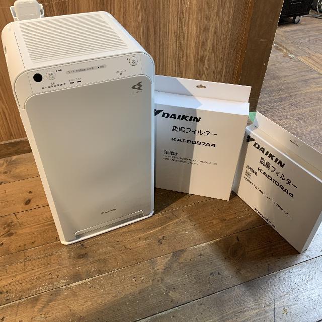 ダイキン 空気清浄機 MC555A-W 2025年製 フィルター付き 美品