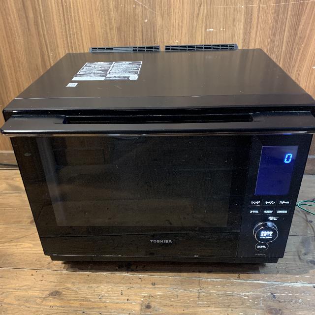 ※ジャンク品 2023年製 石窯ドーム 30L ER-XD3000(K) 過熱水蒸気オーブンレンジ 石窯ドーム グランブラック ER-YD3000-K