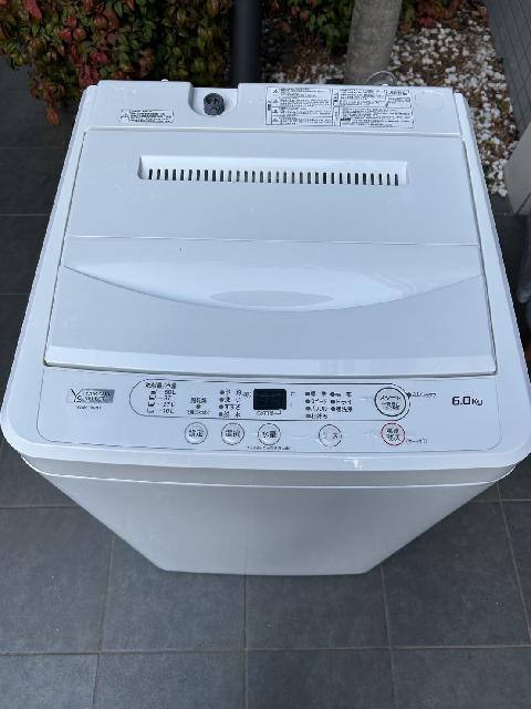 ヤマダセレクト YWM-T60H1 洗濯機 2021年製 一人暮らし洗濯機 （ 洗濯 