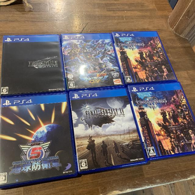 PlayStation4 ソフト６本セット　FF ガンダム　キングダムハーツなど