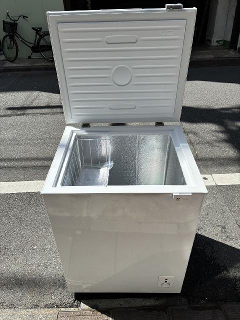 上開き冷凍庫 マクスゼン JF150ML01WH 25KG 2022年製 ( 冷蔵庫 上開き冷凍庫 マクスゼン JF150ML01WH 25KG 2022年製 ( 冷蔵庫