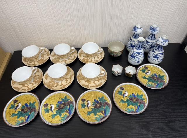 九谷焼　まとめ売り 九谷焼まとめて （ 国産陶磁器）の買取価格 （ID:787081）｜おいくら