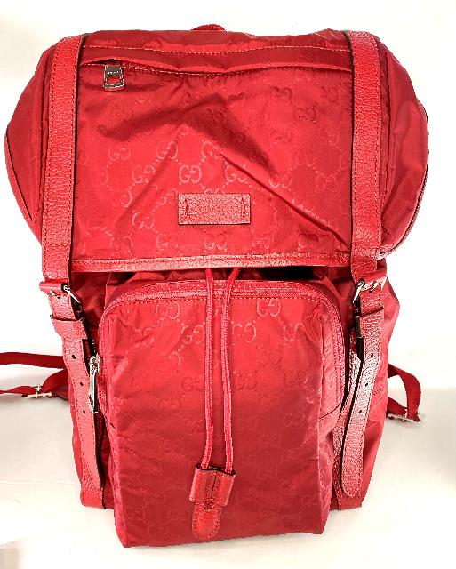 GUCCI グッチ バックパック レッド　510336