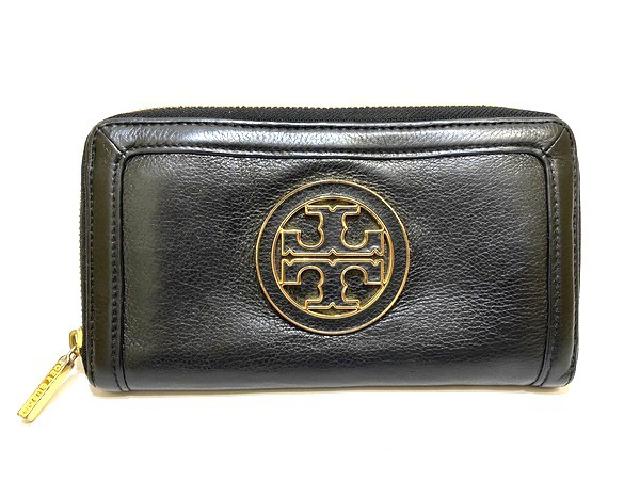 TORY BURCH ダブルT ロゴ ラウンドファスナー長財布