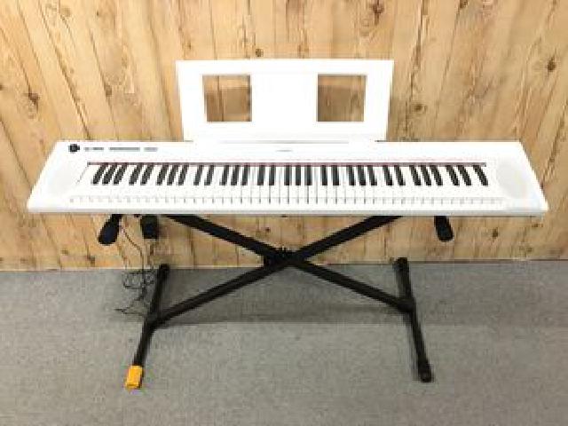 ヤマハ yamaha 電子キーボード piaggero ホワイト NP-32WH