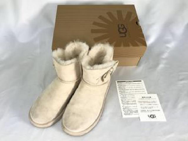 UGG アグ ショートブーツ 22cm レディース ジャッキー 1008838 アイボリー