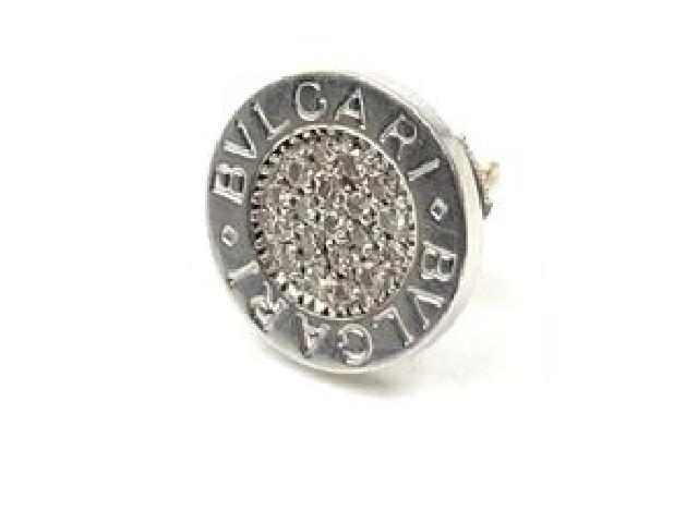 BVLGARI ブルガリ 18KWG ダイヤモンド ホワイトゴールド ピアス アクセサリー