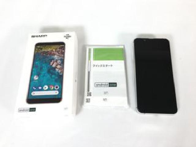 SHARP android one S7 シルバー Softbank SIM判定△