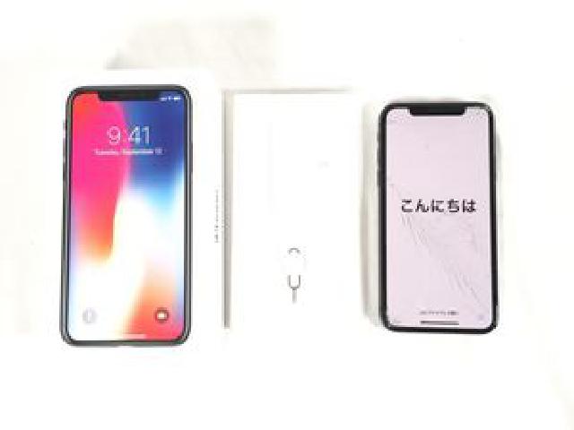 apple iphone X 256gb simフリー softbank判定△ mqc12j/a