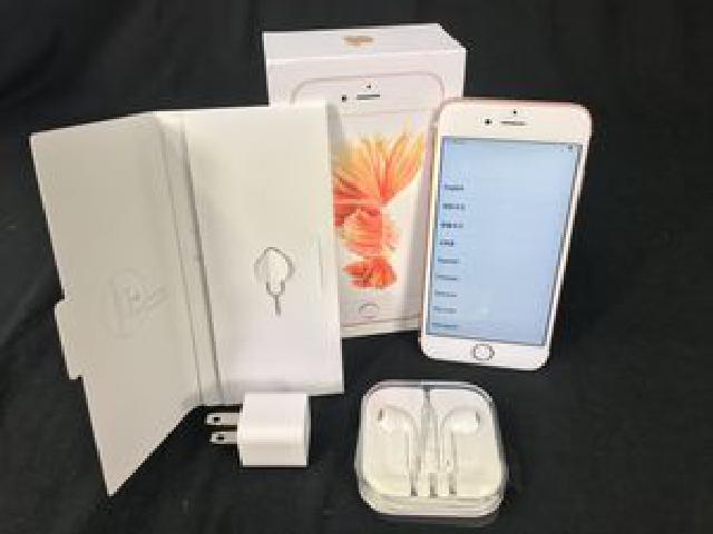 iPhone6S MKQW2J/A 128GB ローズゴールド SoftBank 判定○ A1688