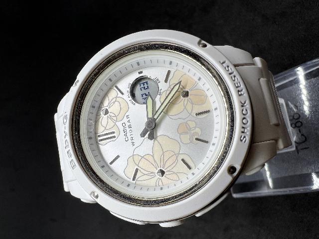 CASIO Baby-G WR10BAR Flower フローラル・ダイアル・シリーズ ホワイト（セイコー）の買取価格 （ID:682229 ...