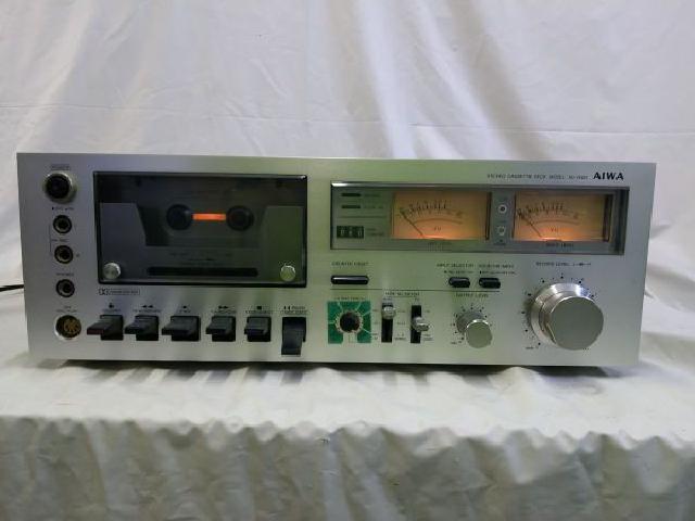 AIWA ステレオカセットデッキ AIWA アイワ ステレオカセットデッキ FF3 日本製 通電確認済み