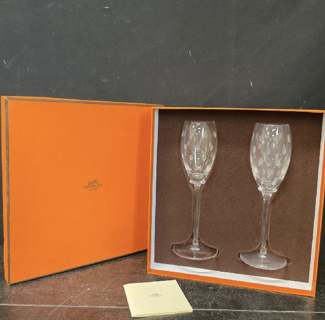 エルメス シャンパングラス 