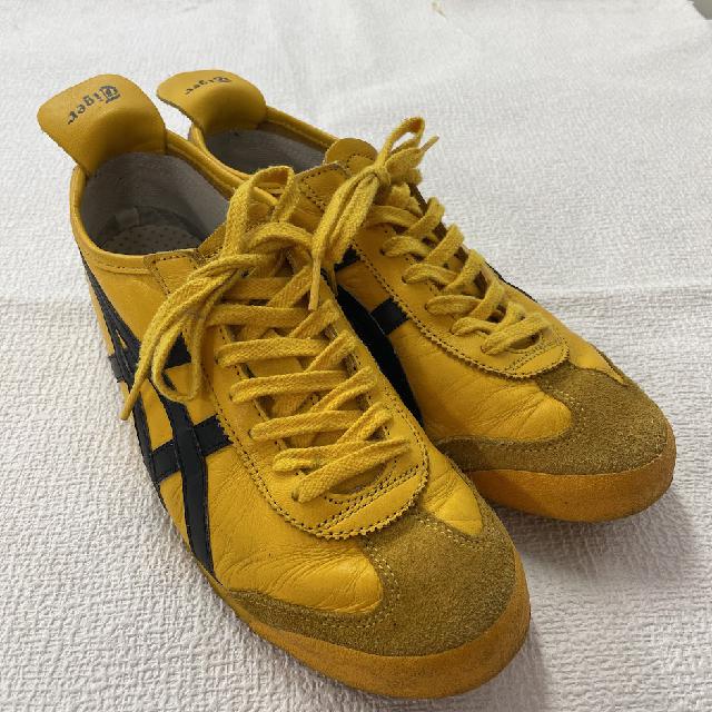 1円スタート！ オニツカ タイガー メキシコ 66 イエロー ブラック Onitsuka Tiger asics アシックス