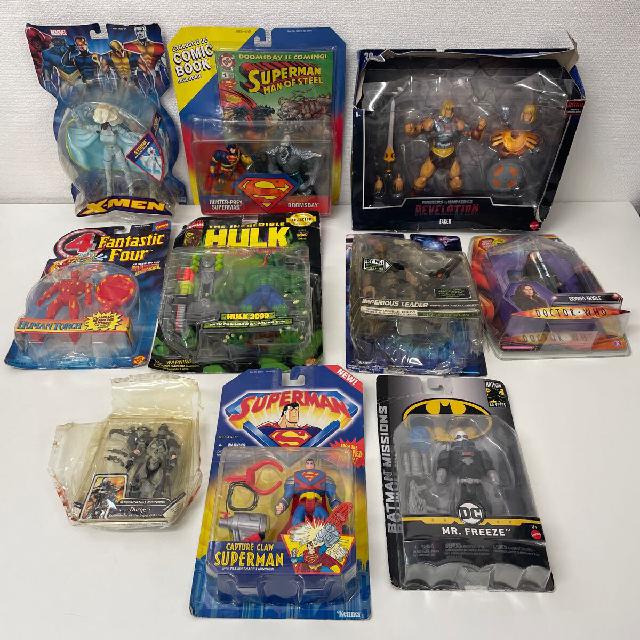 アメコミ フィギュア  大量セット スーパーマン X-MEN バットマン ヒューマントーチ