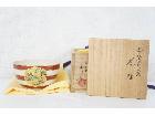 杉田祥平 清閑寺窯 色絵仁清写輪松竹梅画 茶碗 共箱 茶道具 陶芸 工芸品の詳細ページを開く