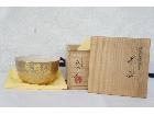杉田祥平 清閑寺窯 金彩 茶碗 茶道具 共箱 陶芸 工芸品の詳細ページを開く