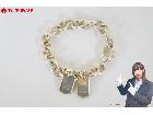 GUCCI グッチ ドッグタグ 925刻印 総重量:約54g ブレスレット シルバー アクセサリーの詳細ページを開く