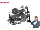 YAMAHA ヤマハ 電子ドラム TP65 PCY65 DTXPLORER 現状品 電子楽器 シンバの詳細ページを開く