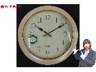 リズム スモールワールド エクロール 4MH663RH 掛け時計 壁掛け アナログ時計 現状品の詳細ページを開く