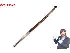 義秋 銘あり 銀製 キセル 煙管 彫刻 全長約22㎝ 重量約28.9g 胴乱・煙草入れ付き 喫煙具 の詳細ページを開く