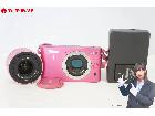 Nikon ニコン 1 J2 ピンク ミラー…