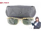 Ray-Ban レイバン B&L ボシュロム 4 3/4 ゴールドフレーム 度有り サングラス ケーの詳細ページを開く