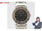 電池交換済 稼働品 BVLGARI ブルガリブルガリ BB26SS デイト 黒文字盤 レディース クの詳細ページを開く