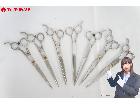 蛇刃 ステンレス 栄冠 E1 等 理容鋏 7点 まとめてセット ハサミ シザー 理容 床屋 の詳細ページを開く
