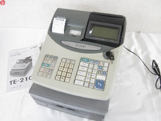 CASIOカシオ電子レジスター中古格安TE-2100説明書付き CASIOカシオ電子