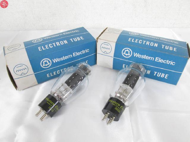 Western Electric 300B ウエスタンエレクトリック 2本セット Western Electric 300B, Matched Pair | TubeDepot.com