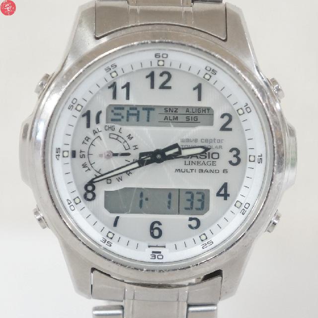 カシオ 電波ソーラ リニエージ LCW-M300腕時計中古稼動品 Amazon.co.jp: [カシオ] 腕時計 リニエージ【国内正規品】 電波