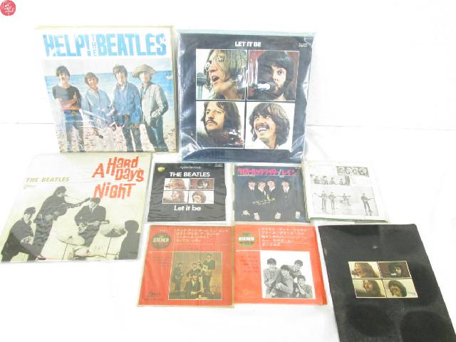 The Beatles ビートルズ レコード Let it be HELP 他 写真集 まとめて