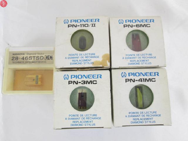 レコード針 PIONEER PN-6MC 3MC 41MC 110/Ⅱ ナガオカ 交換針 5点