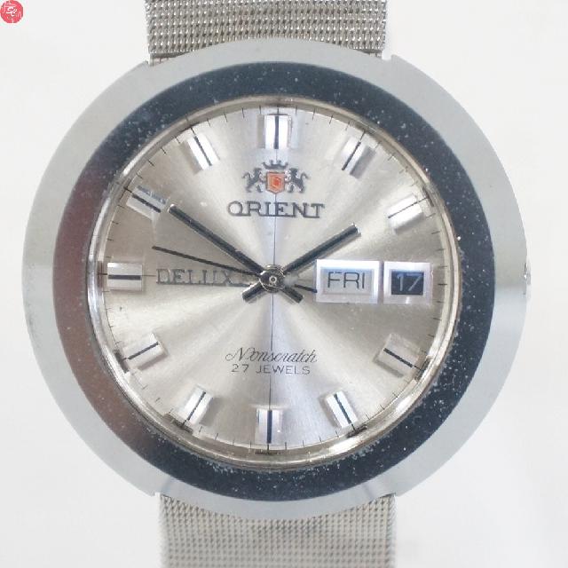 ORIENT オリエント DELUXE NONSCRATCH ノンスクラッチ 27石 デイデイト 