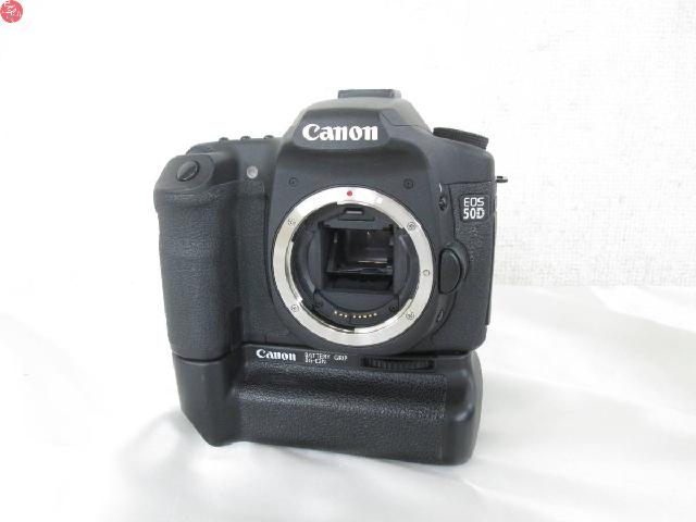 Canon デジタル一眼レフカメラ EOS 50D + バッテリーグリップ BG-E2N（一眼レフ）の買取価格 （ID:695511）｜おいくら