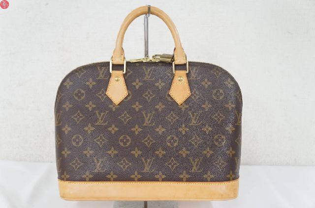 LOUIS VUITTON ルイ・ヴィトン モノグラム アルマ ハンドバッグ カデナ