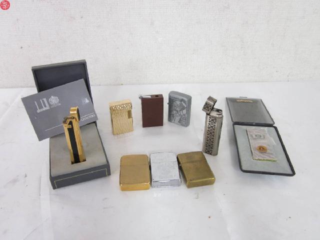 ZIPPO ジッポ dunhill マルマン 等 オイル/ガスライター 9点 まとめてセット （ まとめて片付け 不要品）の買取価格  （ID:701787）｜おいくら