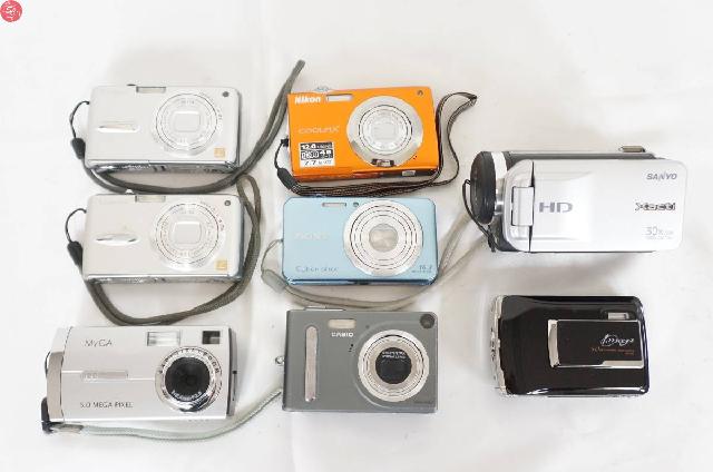 パナソニック LUMIX DMC-FX01 DMC-FX07 ソニー Cyber-shot DSC