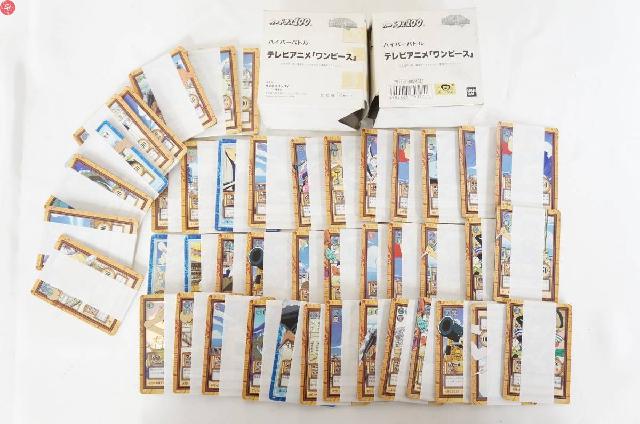 カードダス ワンピース ハイパーバトル カード 帯付き 約200枚以上