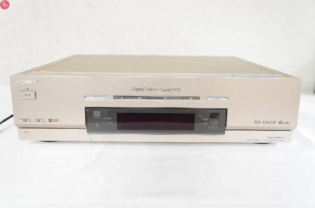 SONY ソニー WV-DR7 DV miniDV S-VHS ダブルビデオデッキ （ ビデオデッキ）の買取価格 （ID:703572）｜おいくら