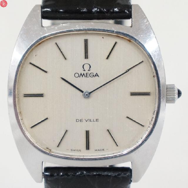 稼働品 OMEGA オメガ DE VILLE デビル スクエア メンズ 手巻き 腕時計 （ オメガ）の買取価格 （ID:704356）｜おいくら