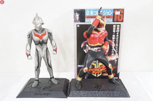 バンダイ 京本コレクション 16 仮面ライダークウガ マイティフォーム ウルトラマン ネクサス ビッ （ フィギュア）の買取価格  （ID:705204）｜おいくら